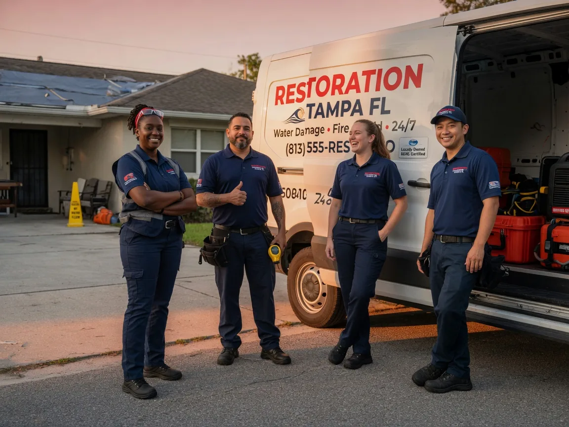 Water Damage Restoration company in Holyrood, KS